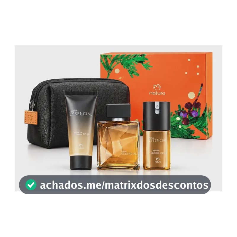 Presente Kit Natura Essencial Clássico Tradicional Masculino Original