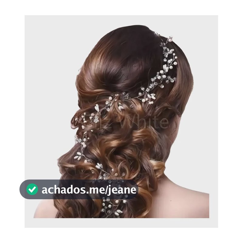 Enfeite de Cabelo Acessórios Arranjo tiara
