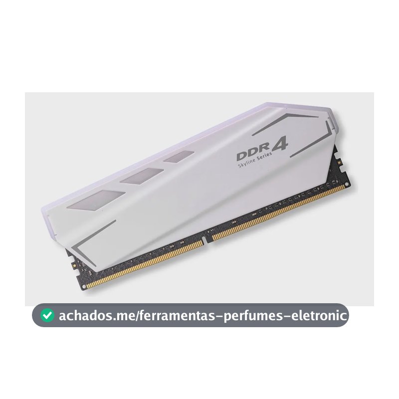 Memória Ram Twoingames Ddr4 Rgb Cor Branca 16gb 3200mhz