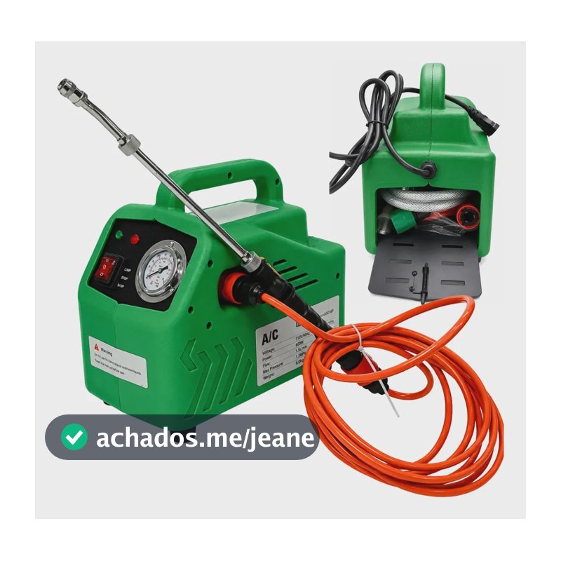 Bomba De Limpeza Eos Ar Condicionado Split + Acessórios Full