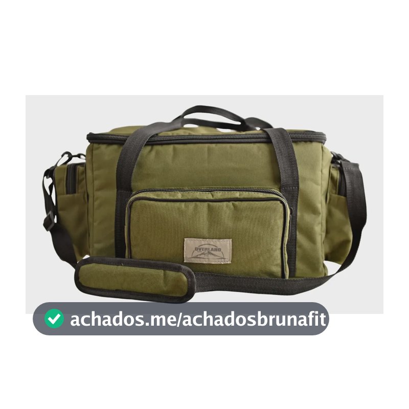 Bolsa Impermeável Para Pesca Extra Grande 55l Pescaria Top Verde-escuro Listras