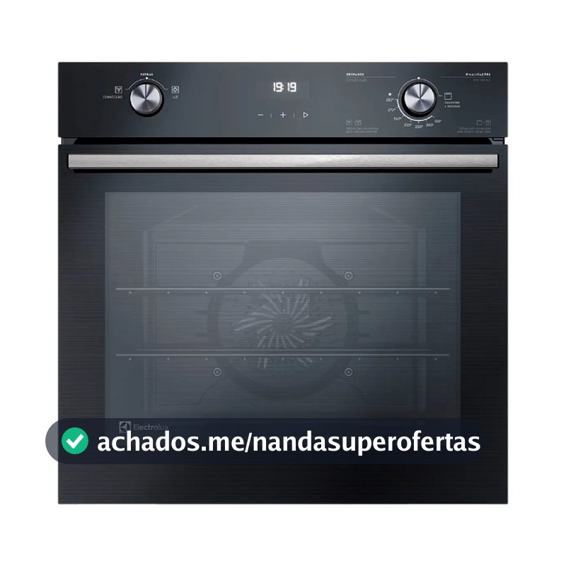 Forno De Embutir Gás 1700w 60x60x61cm 80l Electrolux