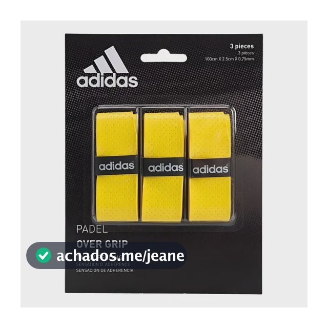 Overgrip adidas Padel E Beach Tennis Cores - 3 Unidades