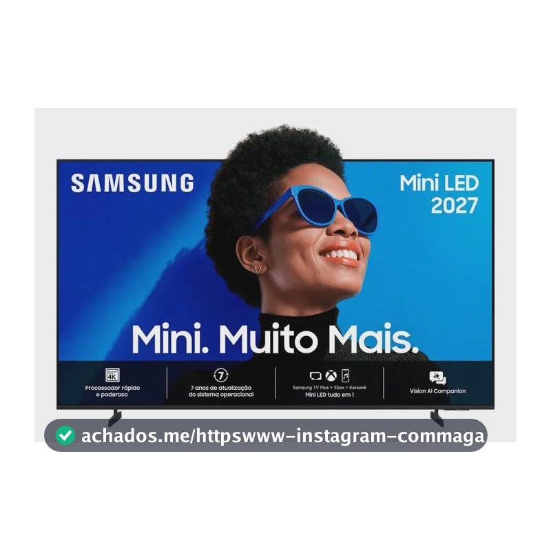 Samsung Smart TV 55" Mini LED 4K M75H 26/2027
