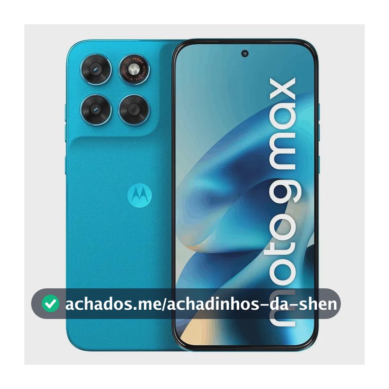 Smartphone Motorola Moto G Max 5g - 256gb 8gb Ram + 16gb Ram Boost, Câmera 200mp, Ois, Tela 1.5k Extreme Amoled 120hz, Ip68 E Ip69 - Azul Claro