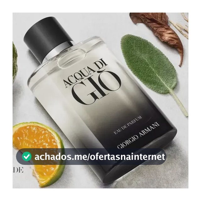 Perfume Masculino Giorgio Armani Acqua di Giò Eau de Parfum Refilável 100ml