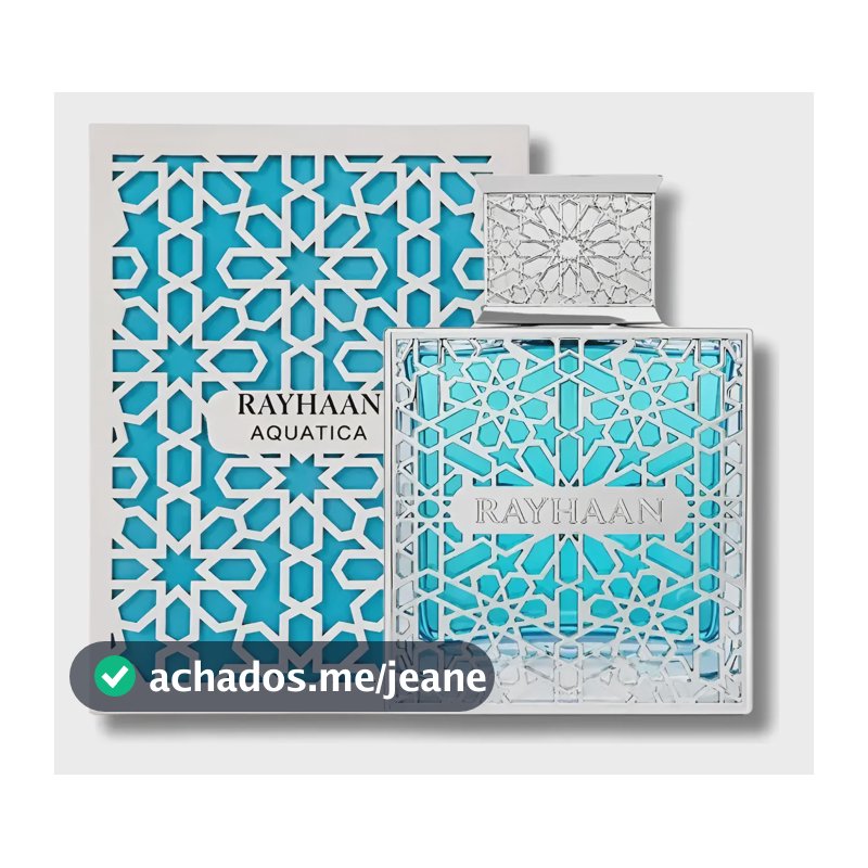 Perfume Árabe Aquatica Rayhaan Citrico Edp 100ml