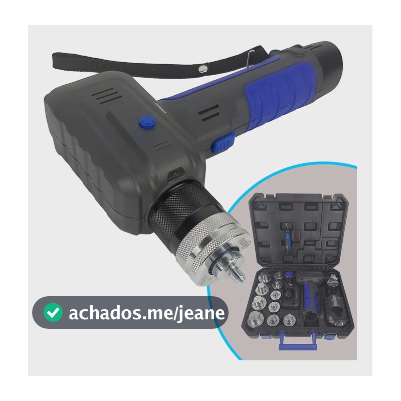Kit Alargador De Tubos Elétrico 3/8 A 1-5/8 Hiatsu Te-b300h