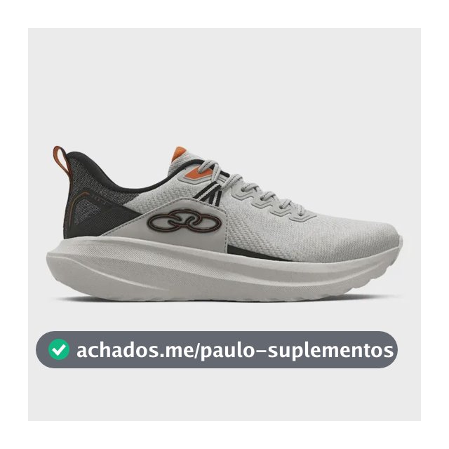 Tênis De Caminhada Masculino Zex 2 Olympikus Branco/preto Liso 40 Br
