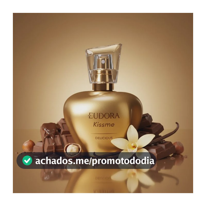 Perfume Feminino Eudora Kiss Me Delicious Colônia 50ml