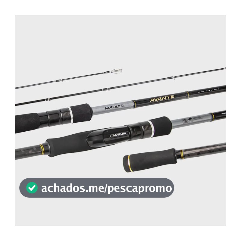 Vara Para Molinete Avante S-902h 2,70m 30-60lbs 2 Partes - Maruri