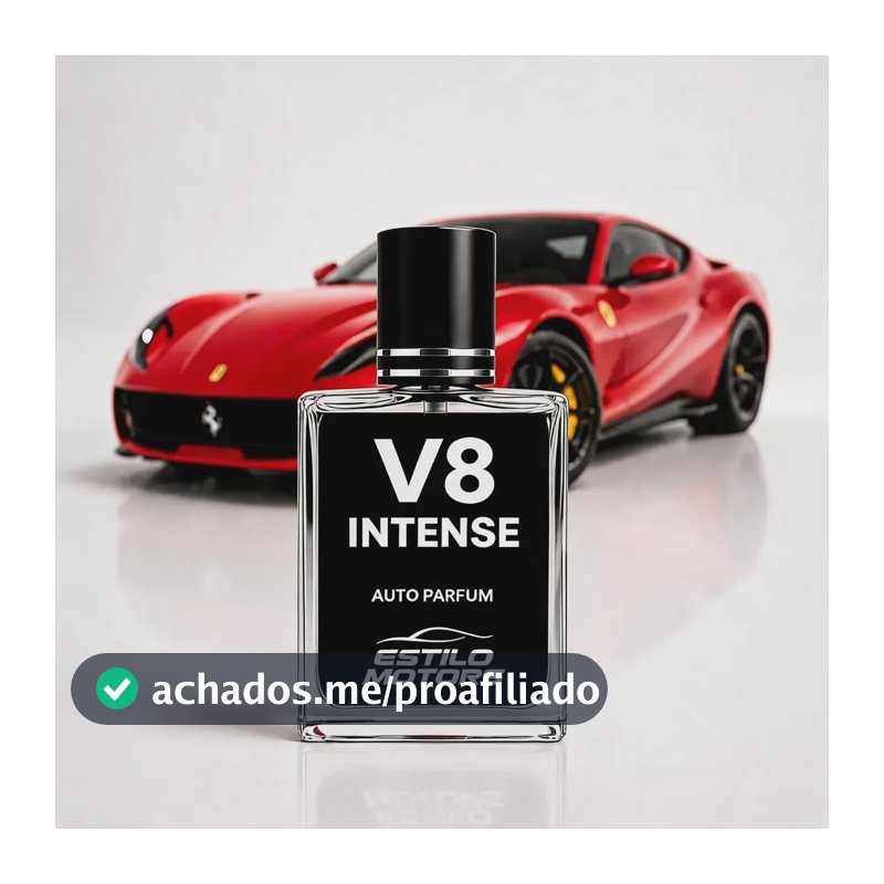 Perfume Automotivo V8 Intense - Estilo Motors Branco