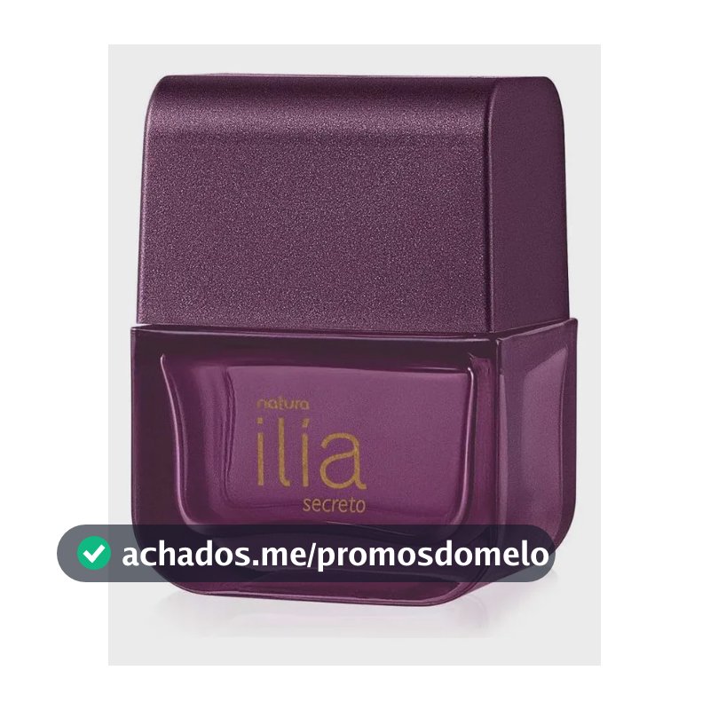 Deo Parfum Natura Ilía Secreto Miniatura 25ml