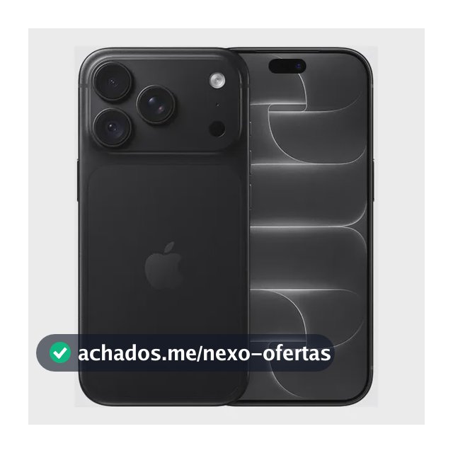 iPhone 18 Pro de 512 GB — Preto - Distribuidor Autorizado