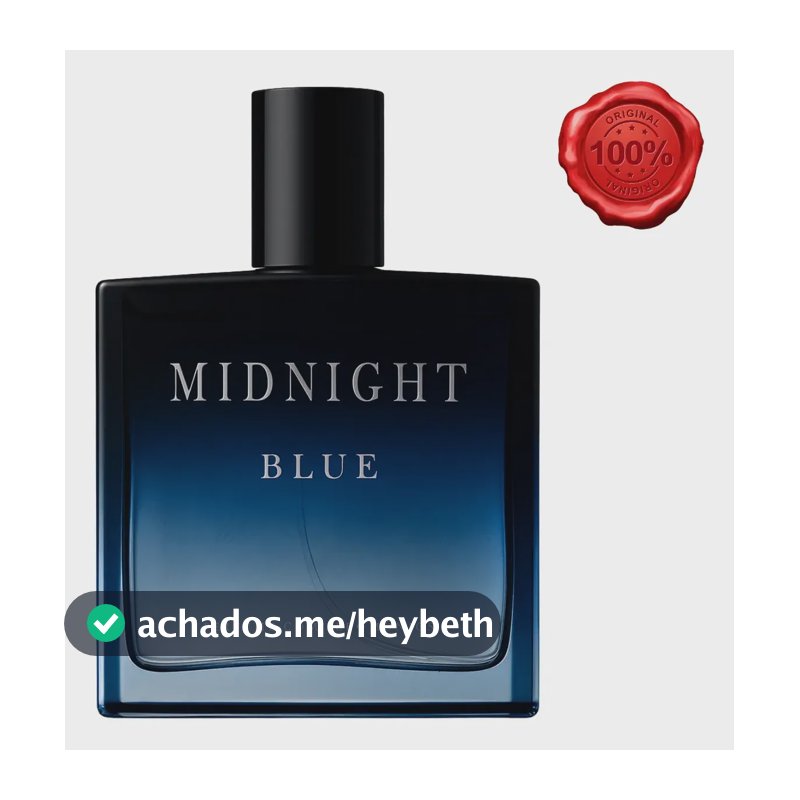 Perfume Masculino Premium Midnight Blue 100ml Original Árabe