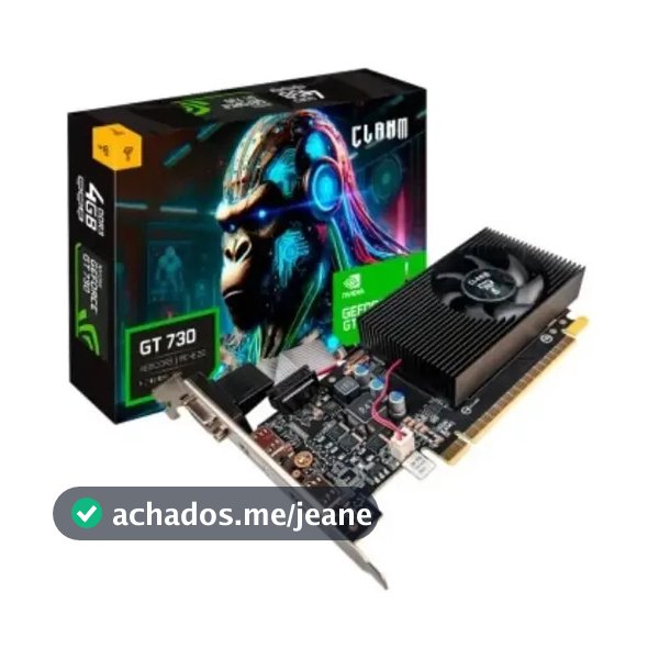 Placa De Video Geforce Nvidia Gt730 4gb Ddr3 128bit Gt 730