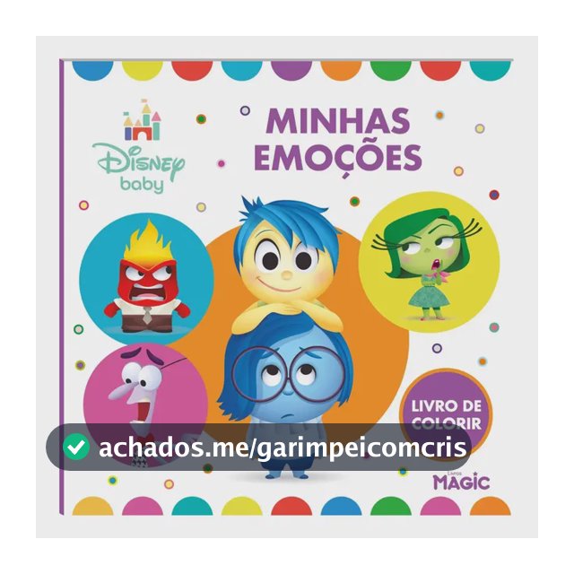 Livro De Colorir Disney Infantil Coleção Novos Desenhos Traços Grossos E Fáceis De Pintar