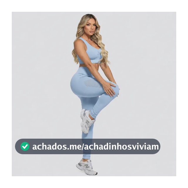 Conjunto Legging + Top Selene Feminina S/costura Academia