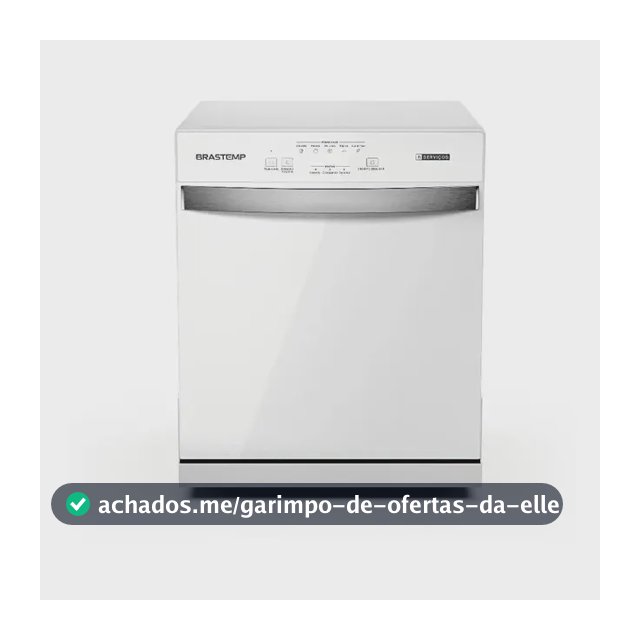 Lava-Louças Brastemp 8 Serviços Branca - BLF08BB