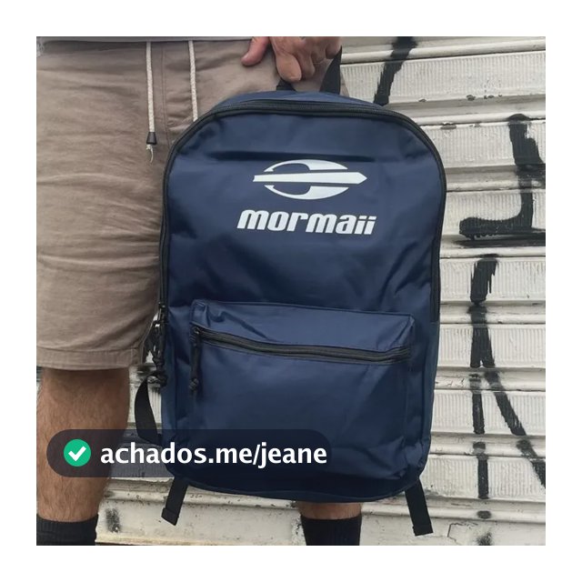 Mochila Mormaii Resistente Casual 21 Litros Básica Azul Azul Un