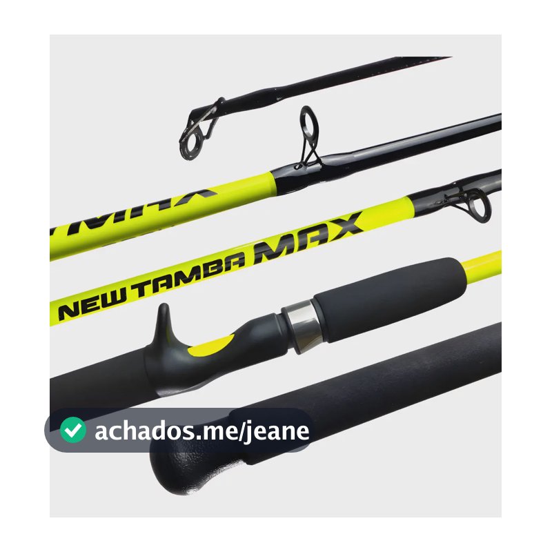 Vara Carretilha New Tamba Max 30-60 Lbs - Verde Neon | 2.10
