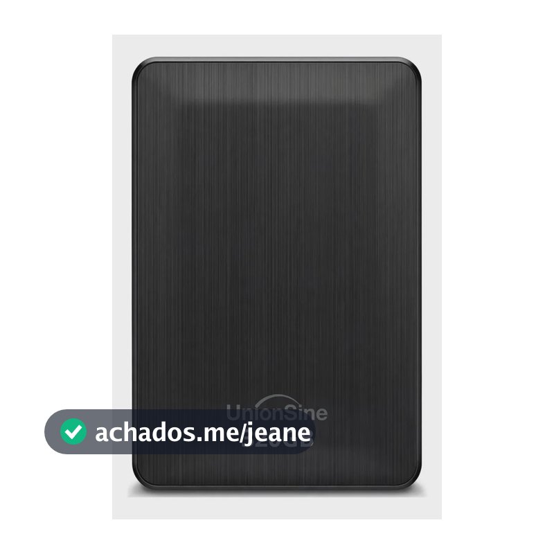 Disco Rígido Externo UnionSine HD2513 320GB USB 3.0 Preto
