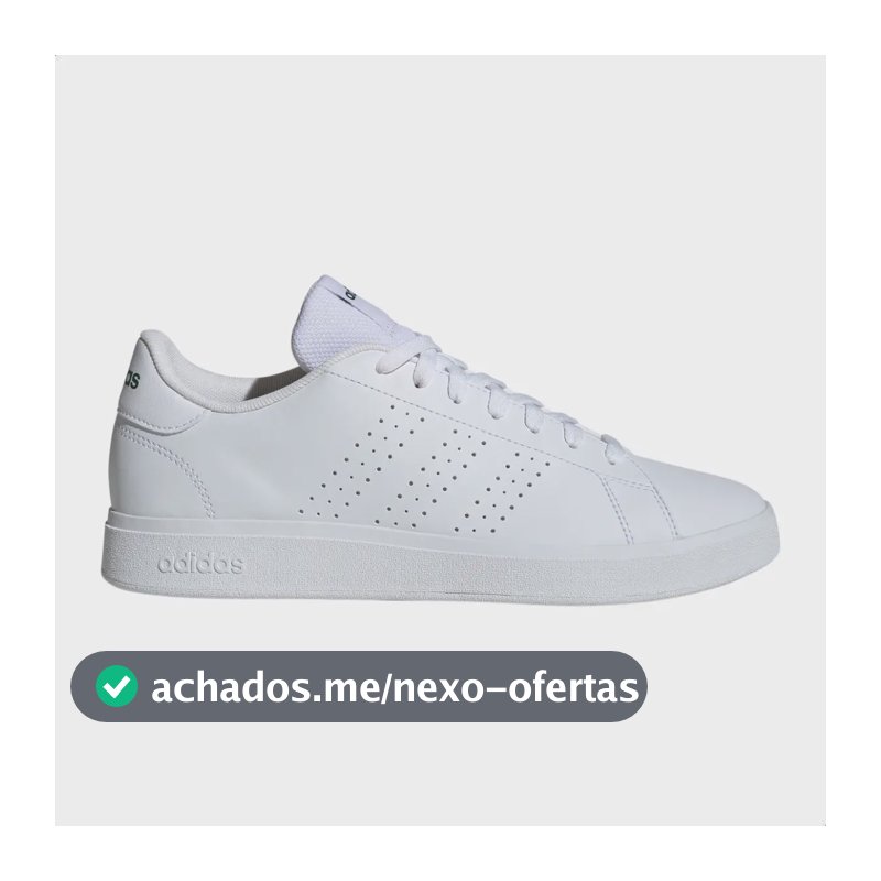Tênis Casual Masculino Advantage Base 2.0 adidas Liso