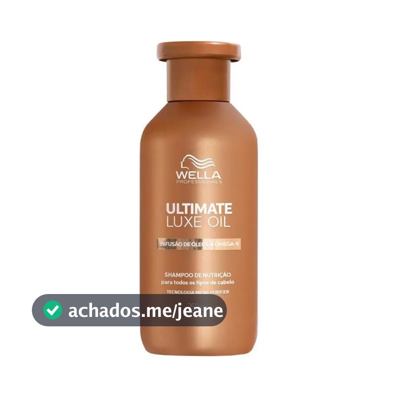 Wella Professionals Ultimate Luxe Oil Shampoo 250ml