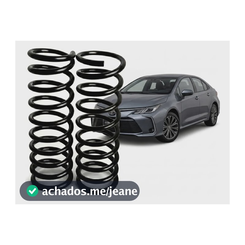 Par De Molas  Dianteira Original Corolla Sedan 2020 A 2025