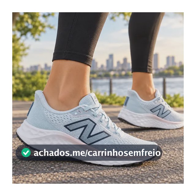 Tênis New Balance Feminino Fresh Foam Corrida Caminhada