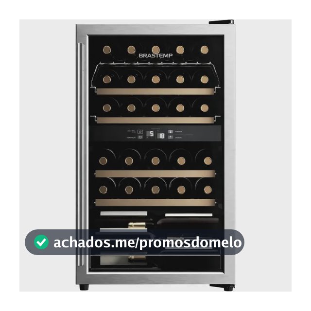 Adega Brastemp Dual Zone 33 Garrafas - Bzb33be