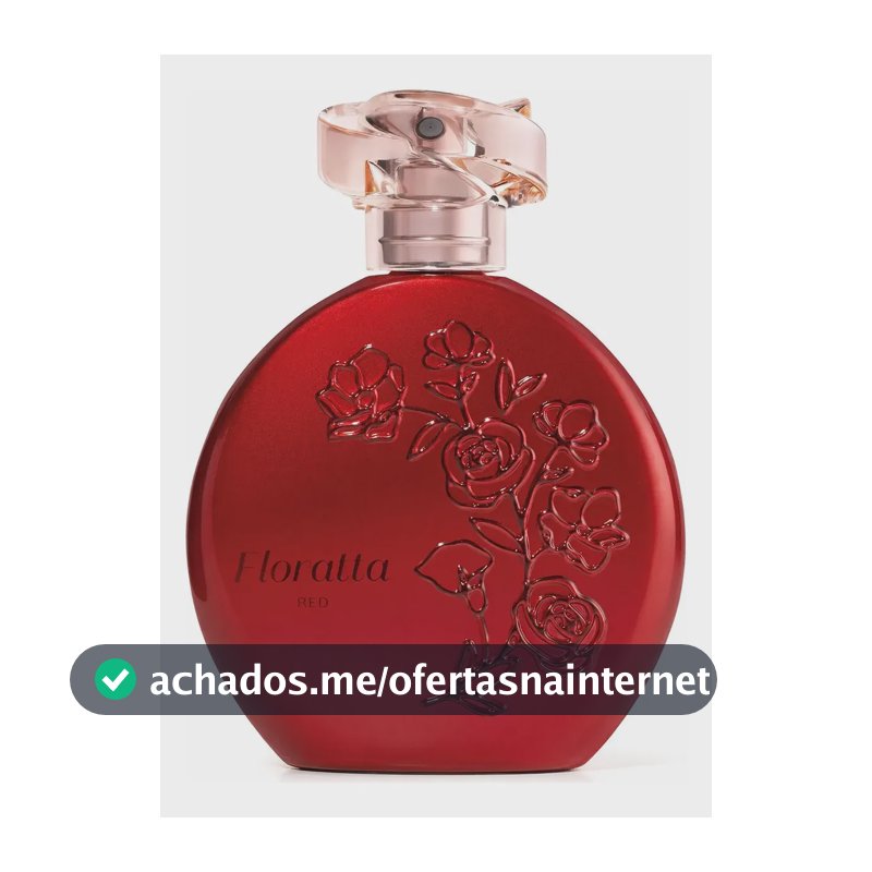 Floratta Red O Boticário Desodorante Colônia Perfume Feminino Original 75ml