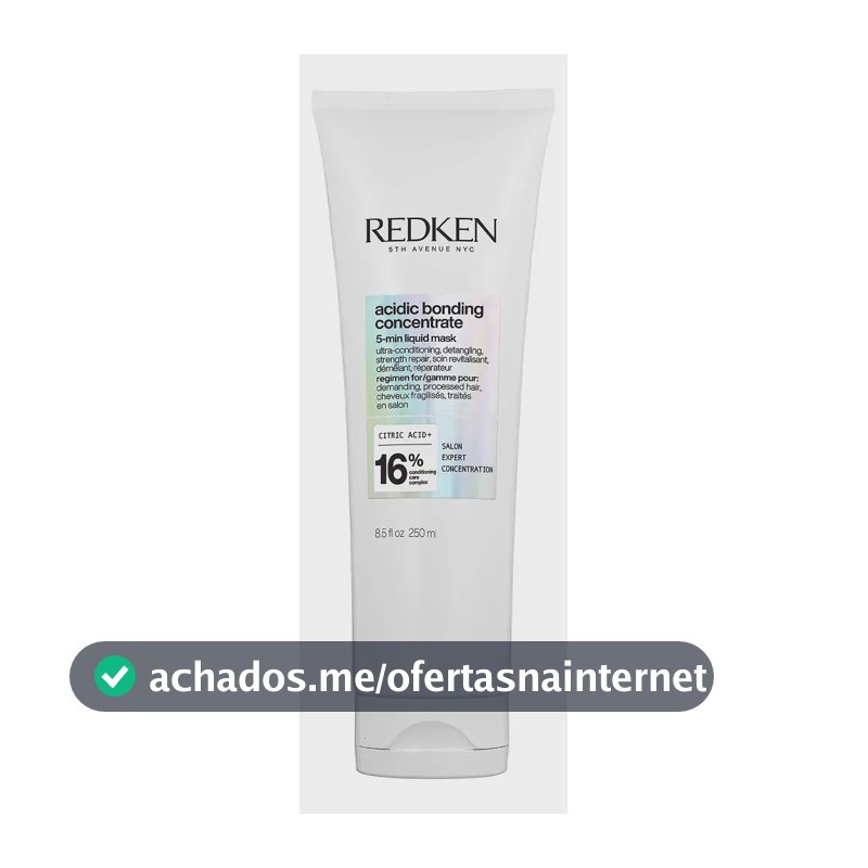 Máscara ABC Reparação Cabelo Danificado Acidic Bonding Concentrate 250ml Redken