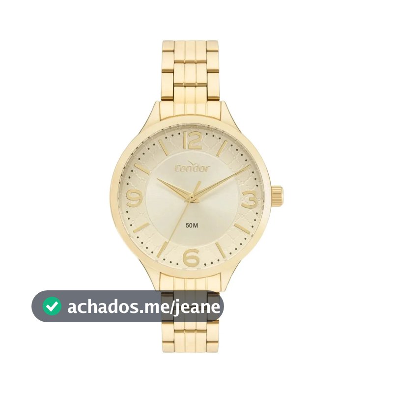 Kit Condor Feminino Dourado Co2035nco/k4x Dourado Prata