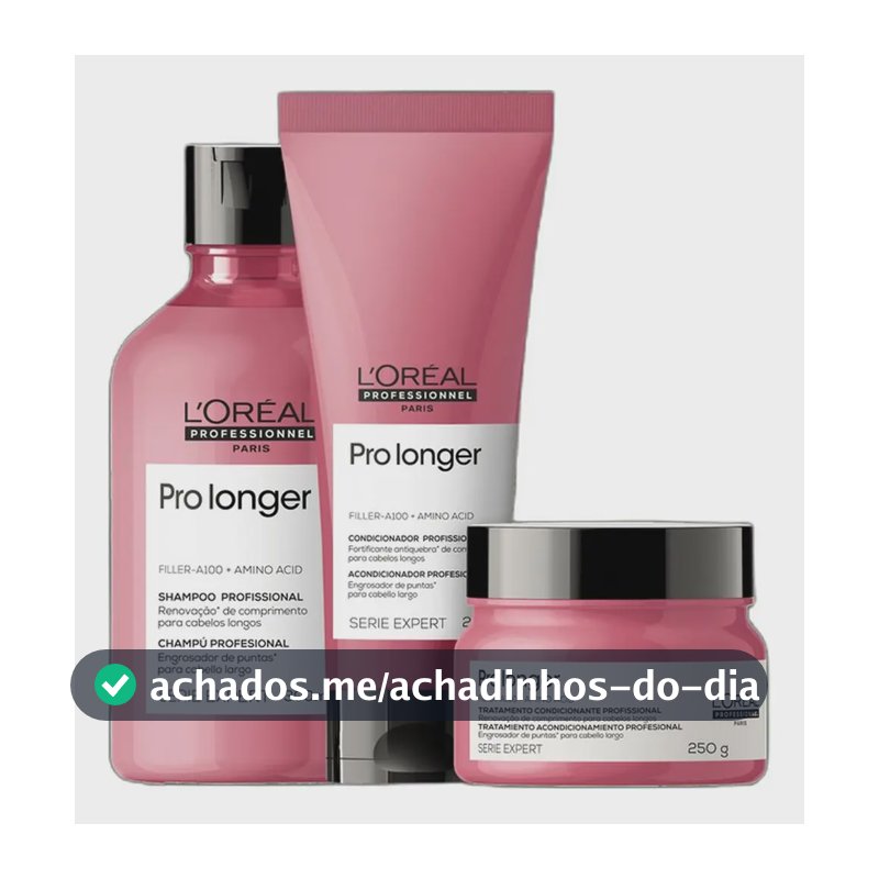 Kit L'oréal Serie Expert Pro Longer Trio (3 Prod) Única