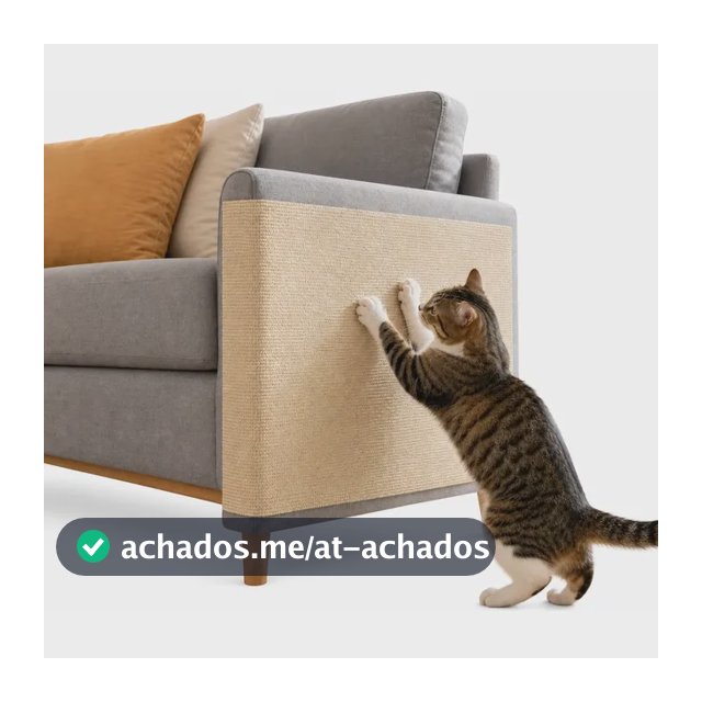 Tapete Arranhador De Gato Protetor De Sofa Adesivo 2 Metros