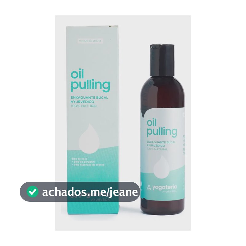 Enxaguante Bucal S/ Alcool e Fluor Menta Suave Blend de Oléos 240ml