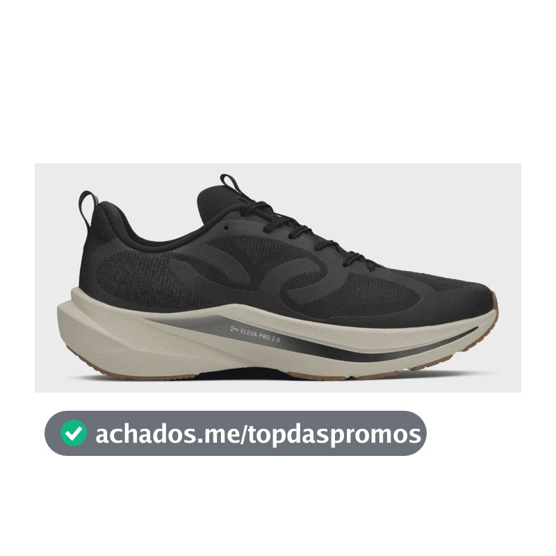 Tênis De Corrida Masculino Corre Vento 3 Olympikus Pto/ch Liso 42 Br