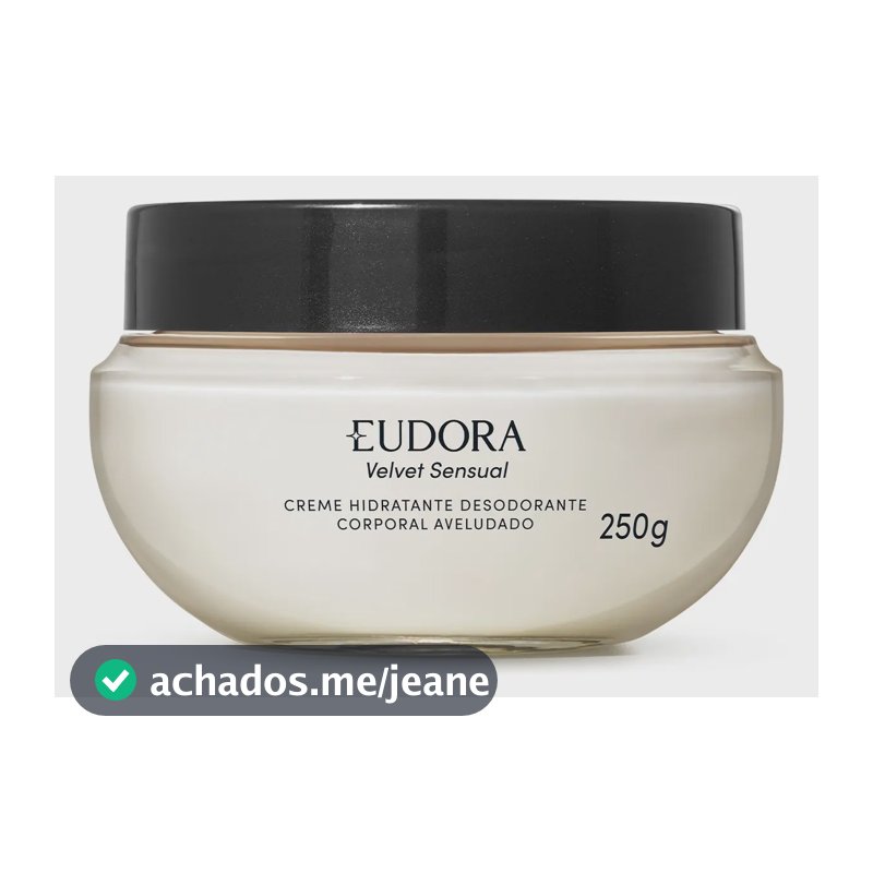 Velvet Sensual Creme Aveludado Corporal 250ml