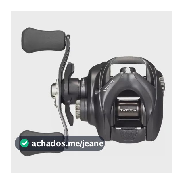 Carretilha Daiwa Tatula Tw 100 Xh 2024 Cor Preto Lado Da Manivela Esquerdo