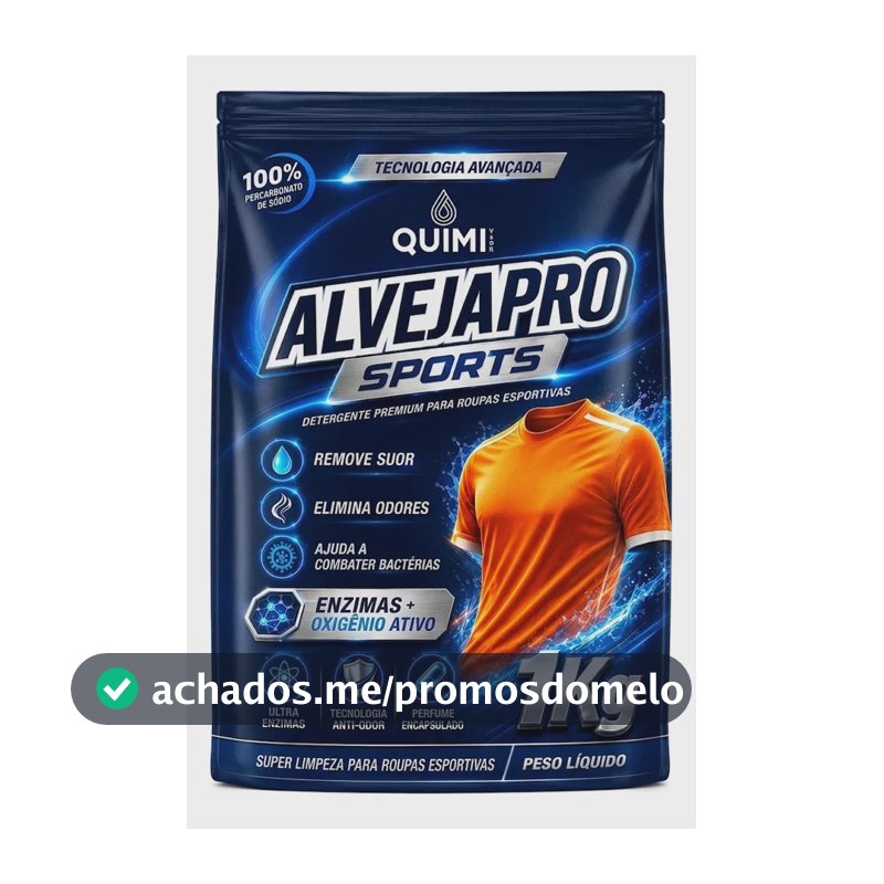 Percabornato De Sódio Alvejapro Sports Tira Suor E Odor 1kg