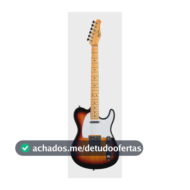 GUITARRA TW-55 TAGIMA 2S ESCALA CLARA ESCUDO WH Sunburst