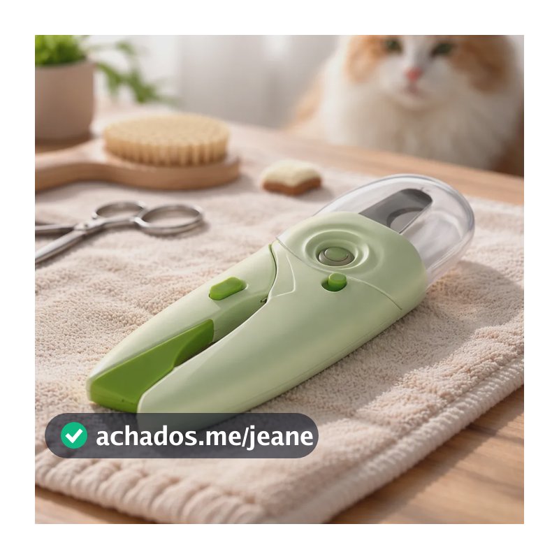 Cortador Unha Pet Led Cão Gatos Alicate Seguro Aparador Lixa Verde/branco Pequeno/médio/grande Seguro Cachorro Lixa Alicate Luz Led Cortador Unha Pet Aparador Afiador Tesoura Aparar Cortador