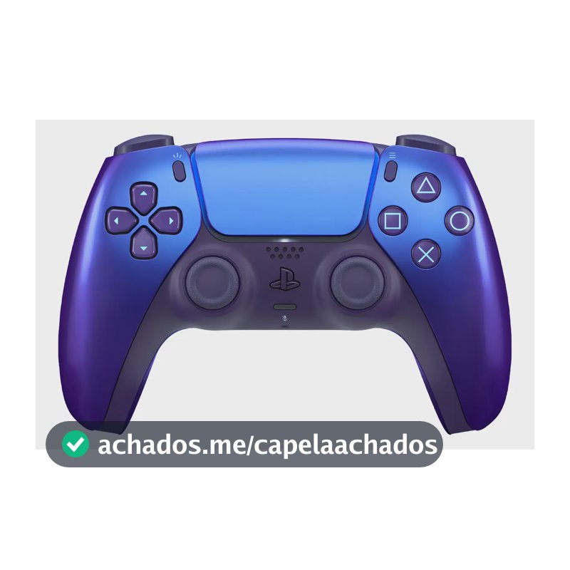 Controle Sem Fio Dualsense Playstation 5 Chroma Indigo Cor Azul