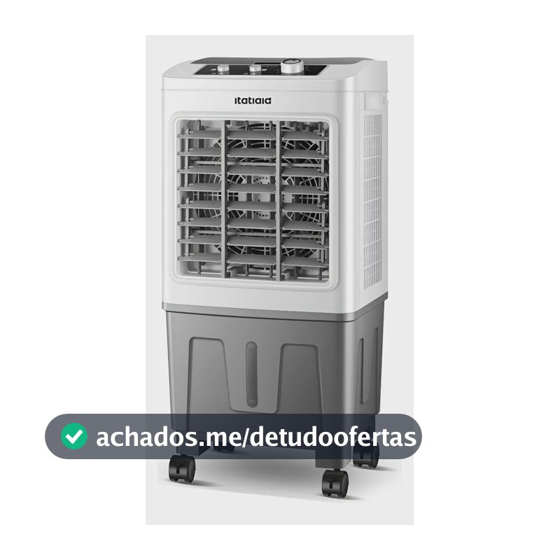 Climatizador De Ar Frio Portátil Itatiaia 20 Litros 4 Em 1 Branco 127v