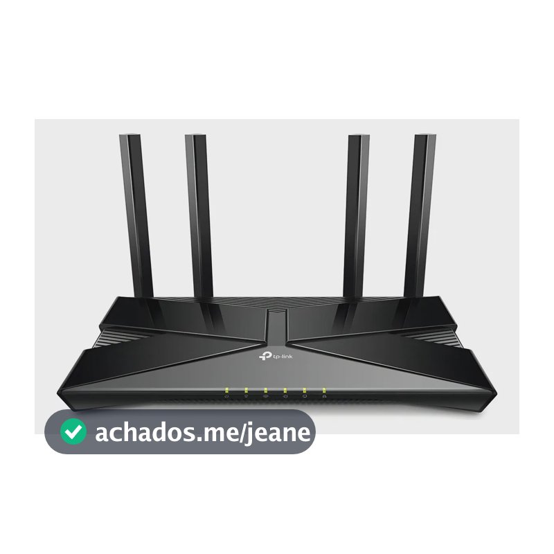 Roteador Wi-Fi 6 AX3000 TP-Link Aginet EX520 Gigabit Dual Band EasyMesh
