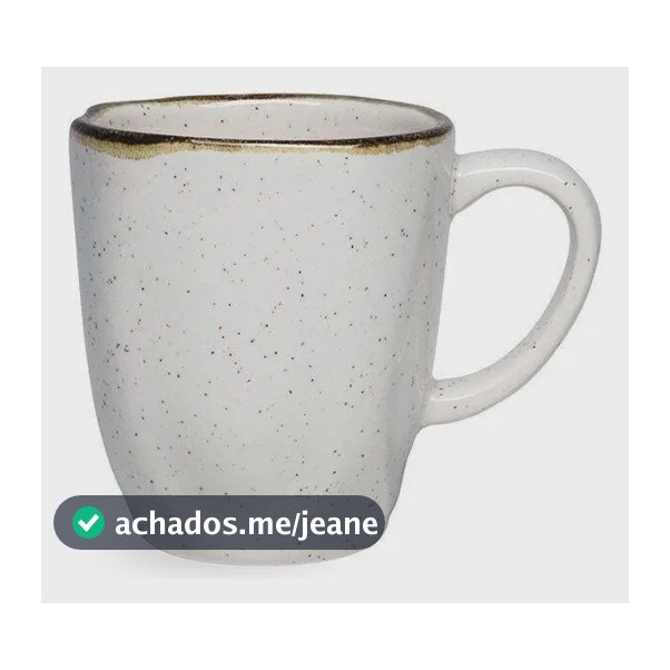 Caneca Café/chá Porcelana Ryo Oxford 260 Ml Maresia