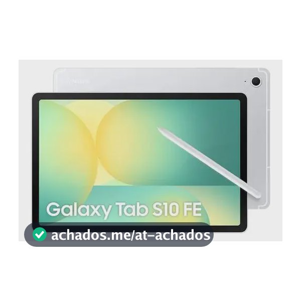 Samsung Galaxy Tab S10 Fe Wifi 128gb Tela 10,9'' 90hz Prata Prateado