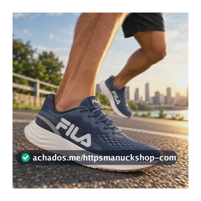 Tênis Fila Masculino Racer Comet 2 Esportivo Corrida Treino