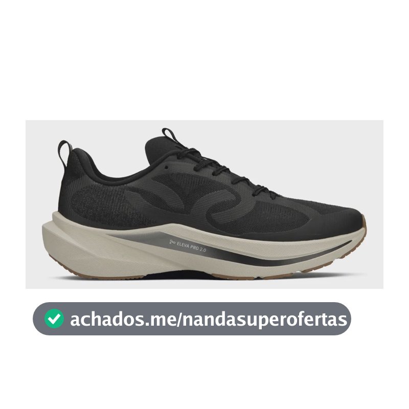 Tênis De Corrida Masculino Corre Vento 3 Olympikus Pto/ch Liso 35 Br